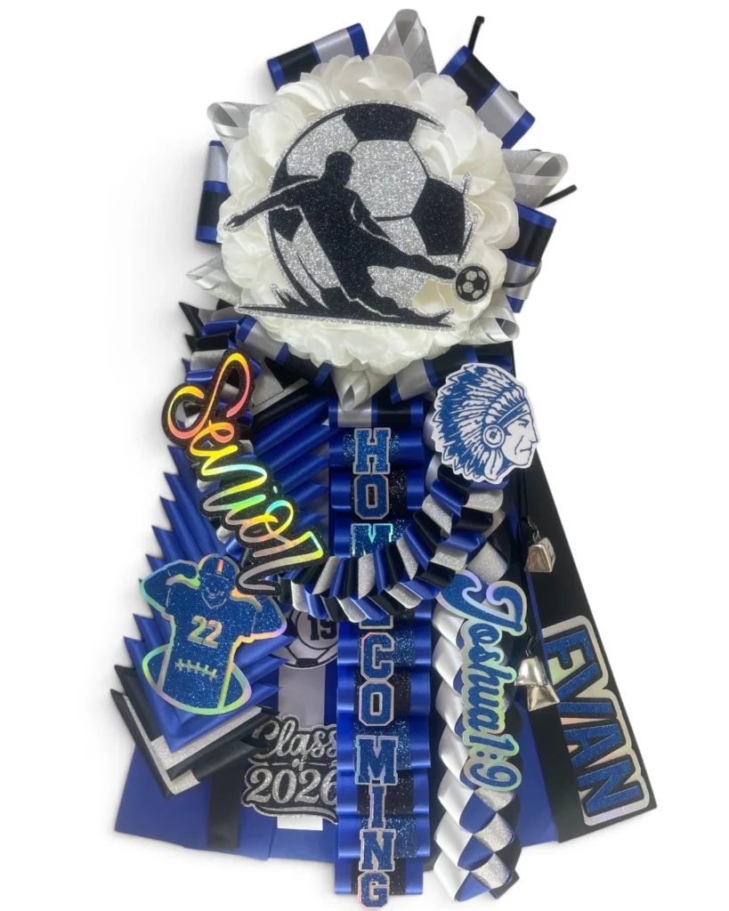 Silver Level Traditional Homecoming Garter
