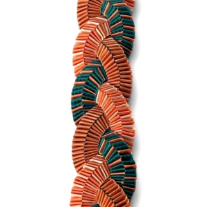 5/8" Triple Twisted Love Braid – Premade Homecoming Mum Braid