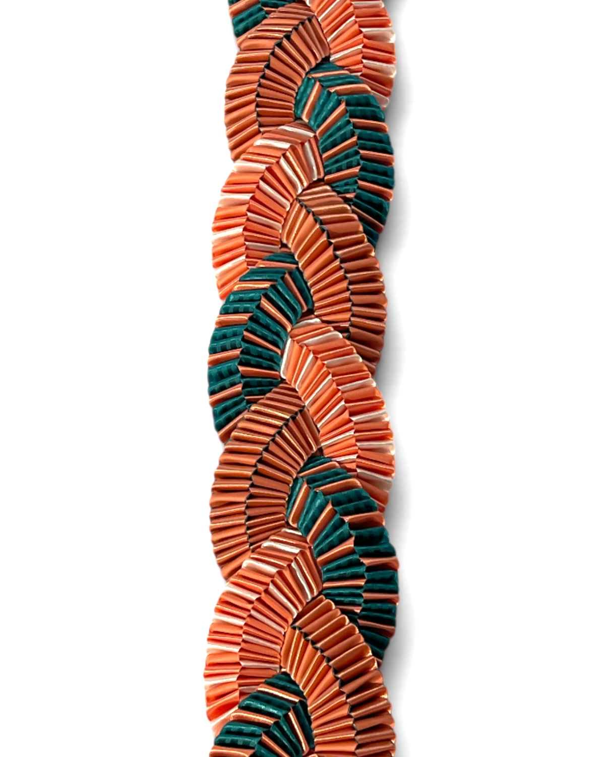 5/8" Triple Twisted Love Braid – Premade Homecoming Mum Braid