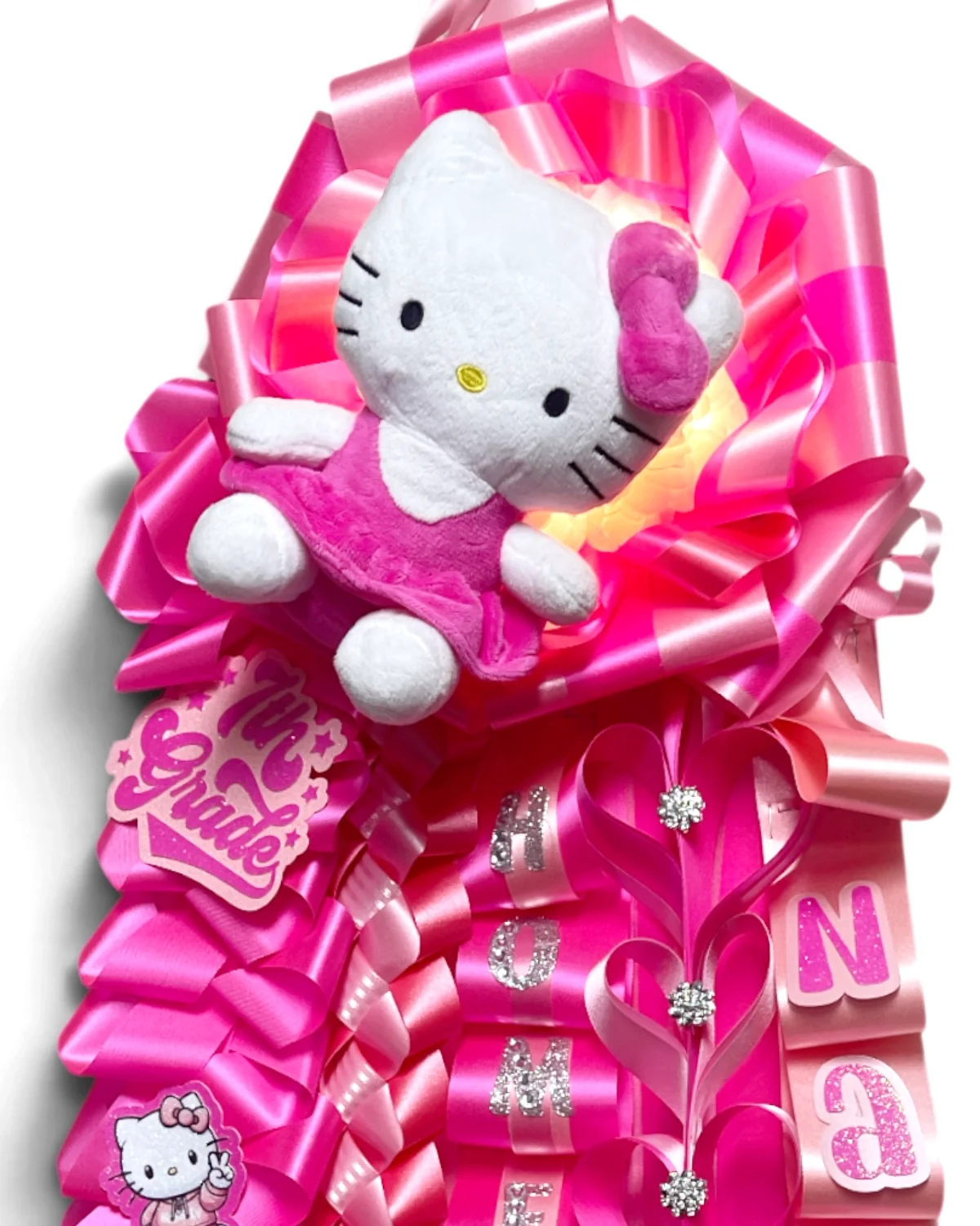 Custom Theme Mini Homecoming Mum detail 2