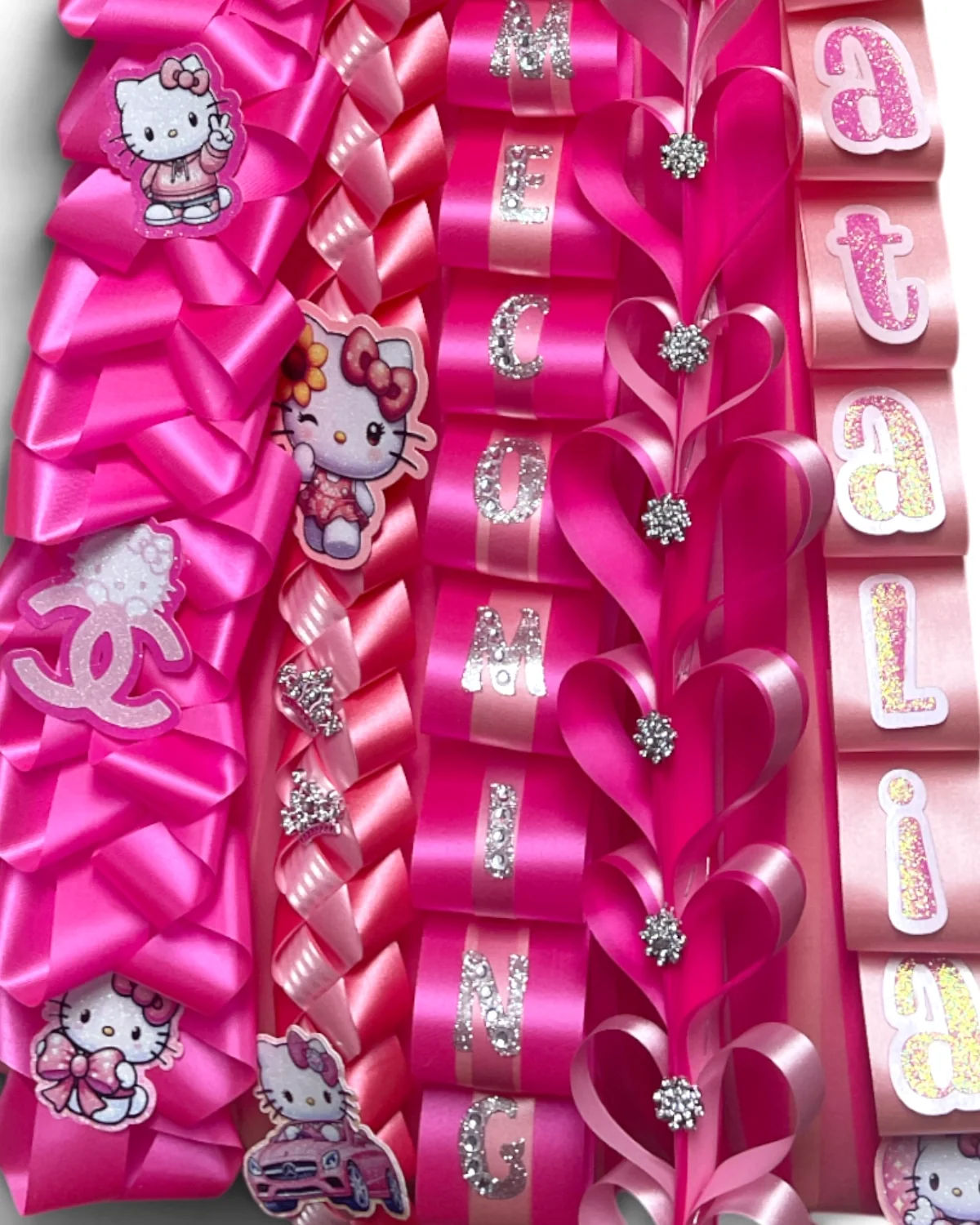 Custom Theme Mini Homecoming Mum detail 3
